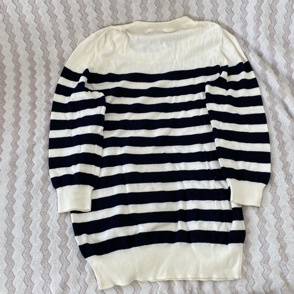 J. Crew Factory Nautical Themed Teddie Sweater Size XS - Picture 3 of 4